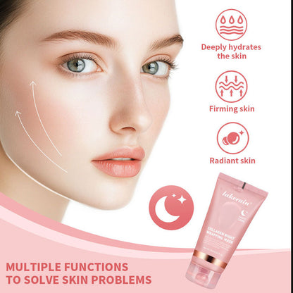 Hydralume facial mask with collagen