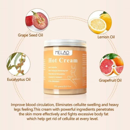 Anti - cellulite hot cream - DraemBox